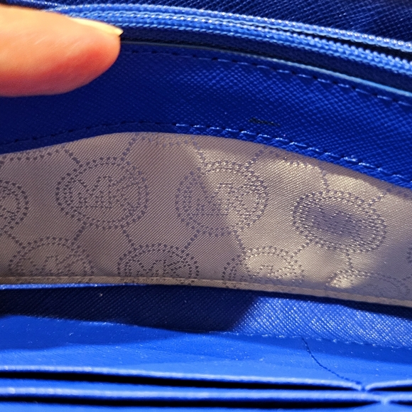 MICHAEL Michael Kors Blue Clutch